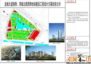龙城大道南侧、湾城北路西侧地块建设工程设计方案批前公示